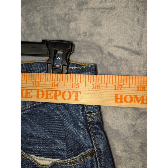 Supply & Demand Reyer Slim Flare Mens Size M 32 32x32 Blue Denim Jeans Pants NWT - Picture 6 of 7